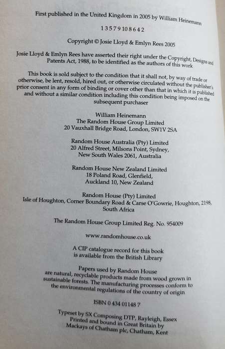 The three day rule (Lloyd & Rees 2005) ) - paperback