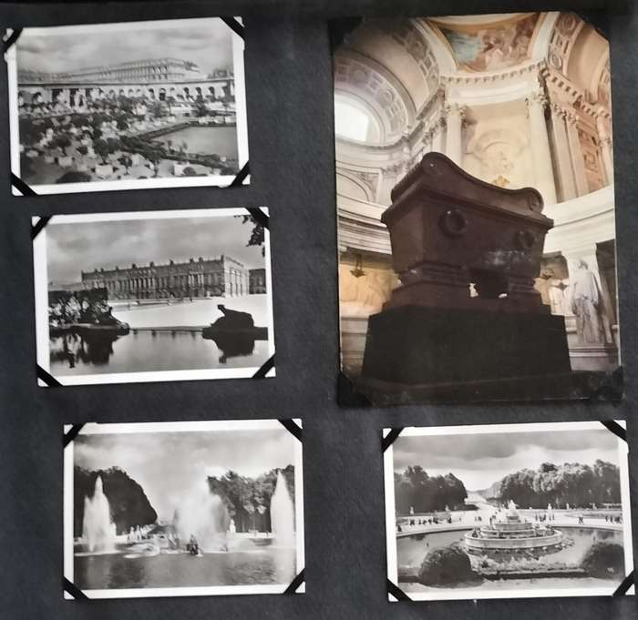 Destructed post card / photo album - European scenes (180+)