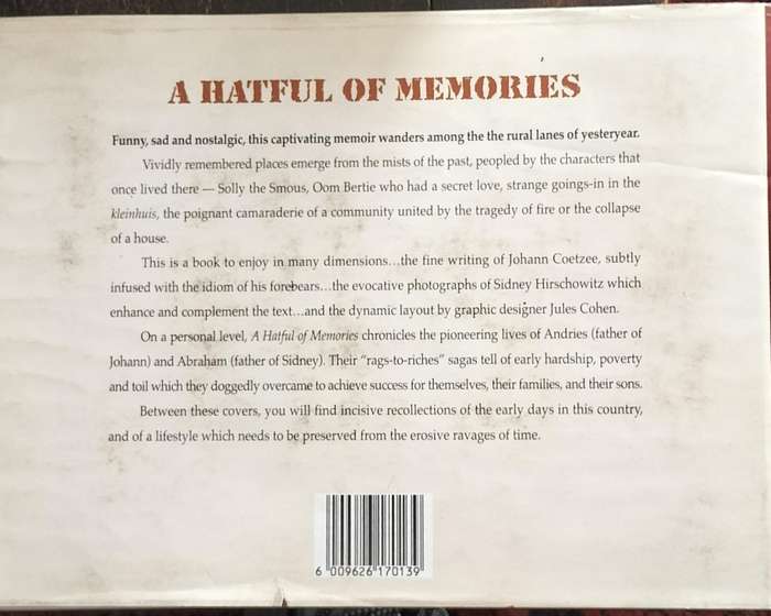 A hatful of memories - A boerseun and a Joodjie celebrate their common heritage