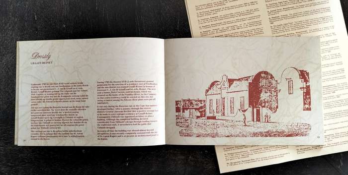 Historical RSA buildings on stamps - Fourth definitive series 1982 - Includes booklet
