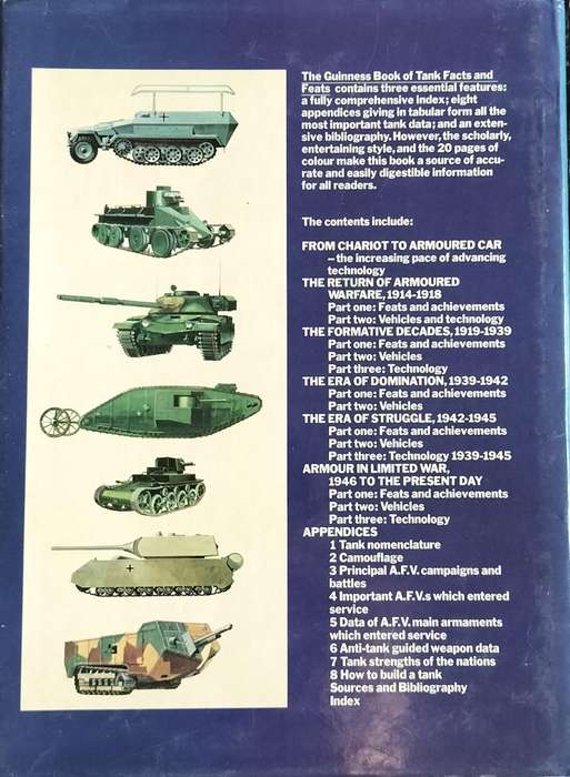 Guinness book of tanks - facts and feats (Macksey - 1980)