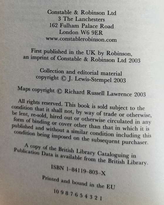 The Mammoth book of how it happened - World War 1 (Lewis - 2003)