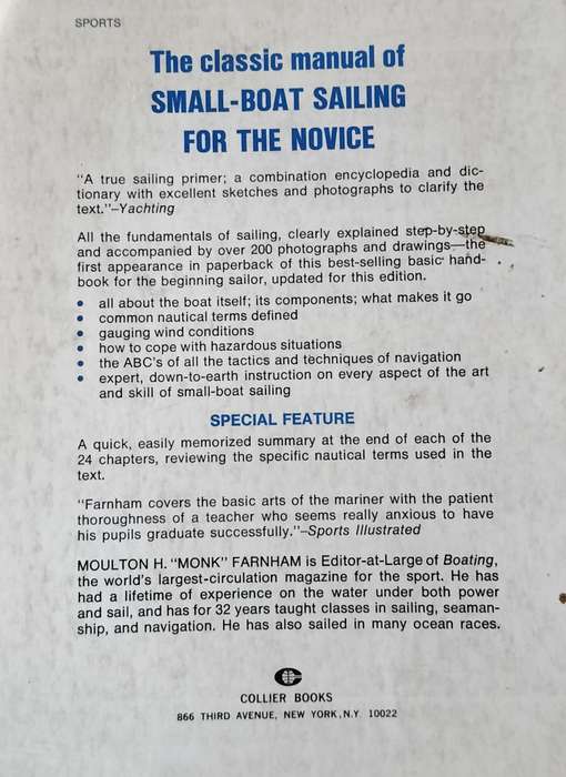 Sailing for beginners (Farnham - 1967)