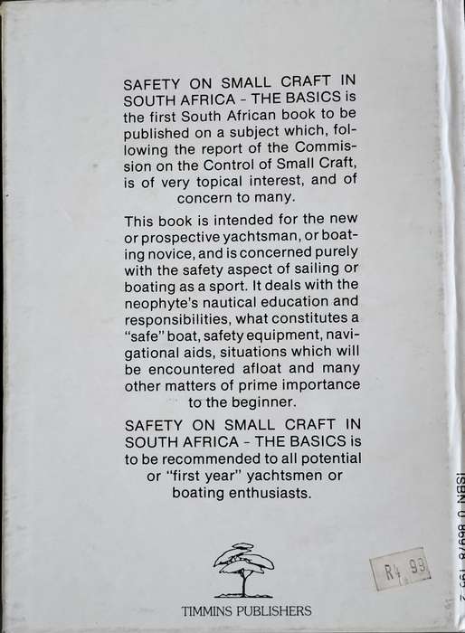 Safety on small craft of South Africa - the basics (Preedy - 1980)