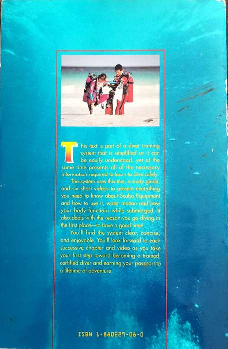 Open water diver manual (second edition - 1992))