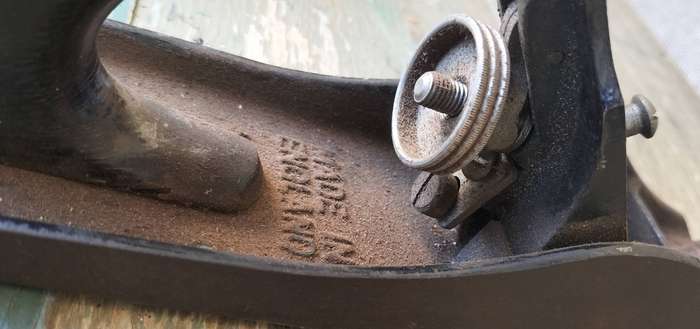 Vintage Stanley #4 wood plane - Made in England - Incomplete