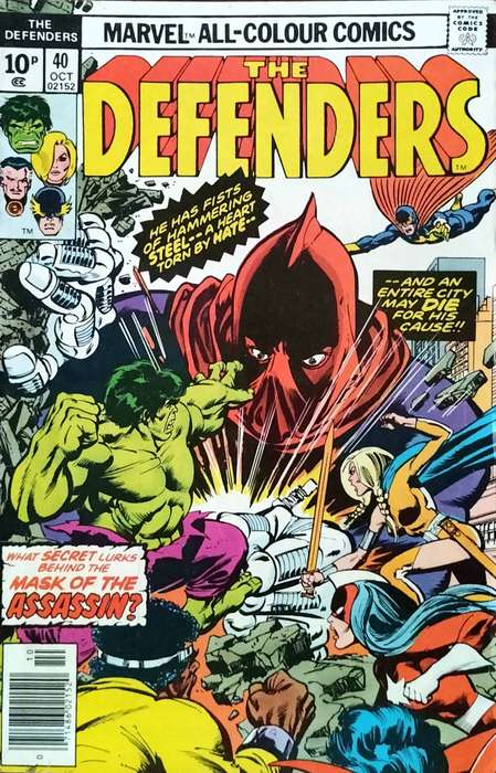 Vintage Marvel Comic - The Defenders #40
