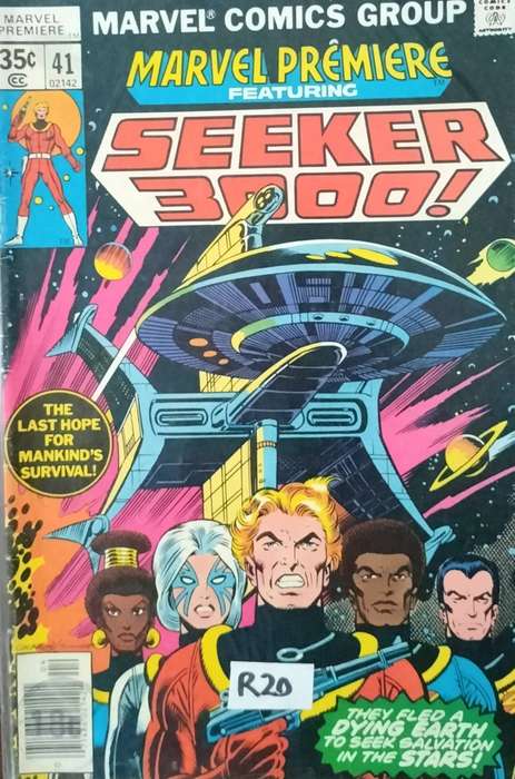 Vintage Marvel Comic -Seeker 3000! #41