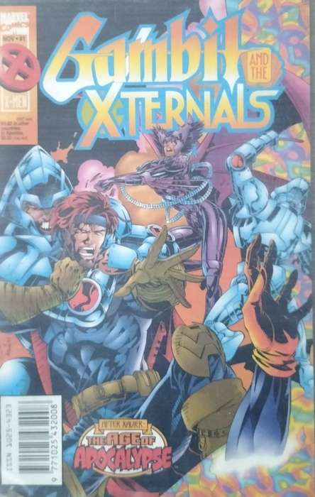 Vintage Marvel Comic - Gambit Externals #1