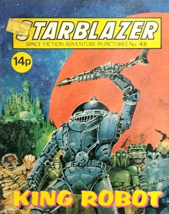 Starblazer comic #48 - King Robot