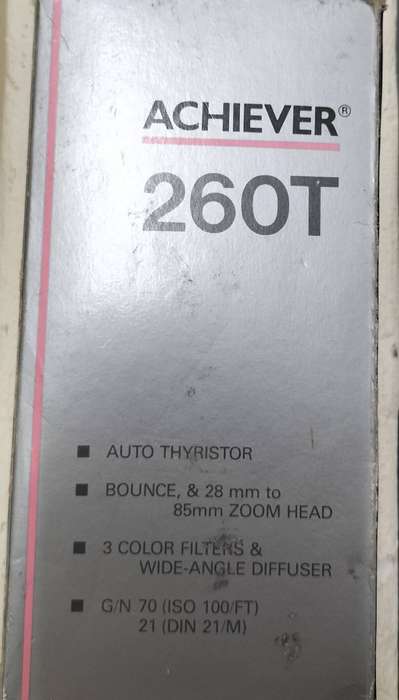 Boxed Achiever Flashlight unit (untested)