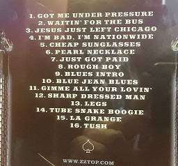CD - ZZ Top live in Texas