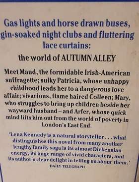 Book : Autumn Alley -  Lena Kennedy
