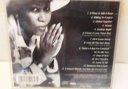 Music CD - Aretha Franklin , love songs
