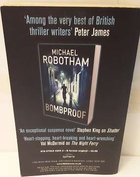 Books -  Bombproof  , Michael Robotham - paperback