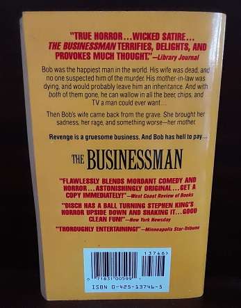 BOOKS -  The Business Man . Thomas M Disch
