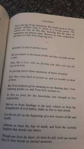 Books :  The New Union Prayer Book , Gates of Repentance