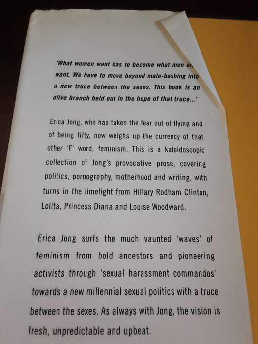 Books  - What do Women Want , Erica Jong hardcover