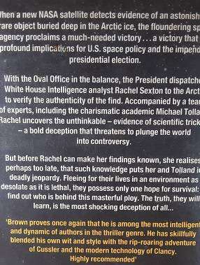 Books : Deception Point , Dan Brown  ( paperback )