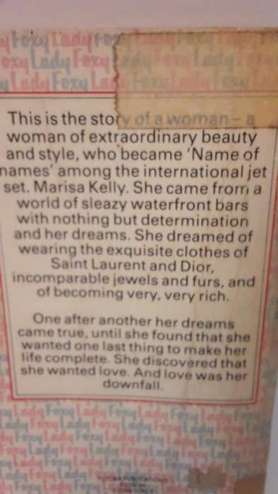 Book : Foxy Lady , Pamela Townley