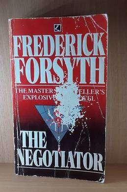 Books :  The Negotiator , Frederick Forsyth  ( paperback )