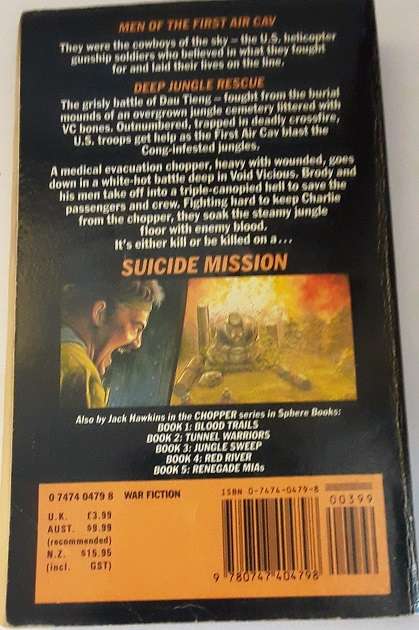 BOOKS - Chopper 6 Suicide Mission - Jack Hawkins