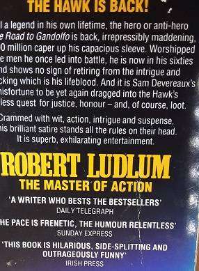 Books :   The Road to Omaha , Robert Ludlam  ( paperback )