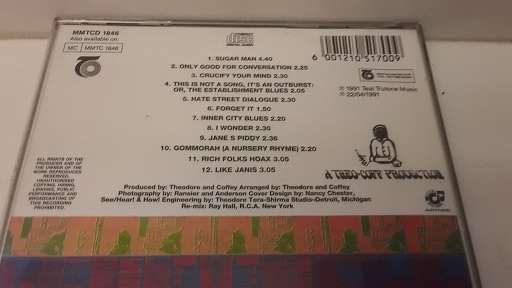 CD Music - Rodriguez  , cold fact   - good condition