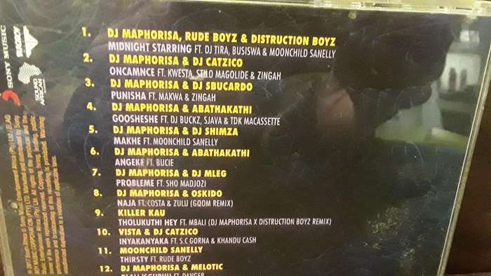 CD music :  GQOM WAVE  DJ Maphortsa
