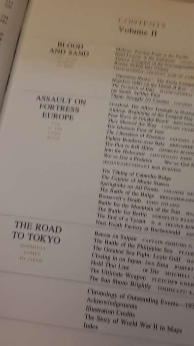 BOOK - Illustrated story of World War 11