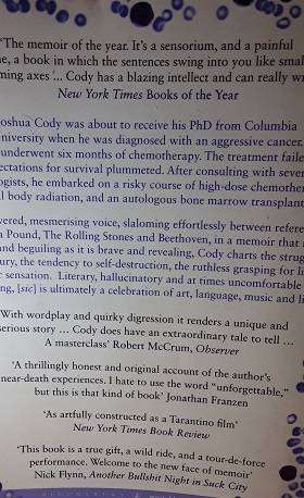 Books : Sic a Memoir Joshua Cody ( paperback )