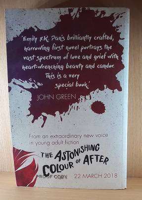 Books :   The Astonishing Colour of After , Emily X R Pan ( paperback )