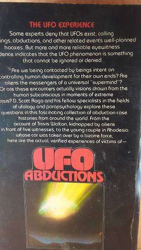 Books :  UFO Abductions , D Scott Rogo ( paperback )