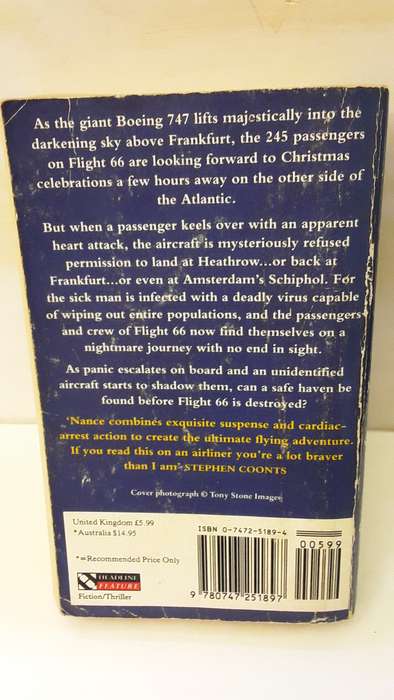 Book : Pandora's Clock , John J Nance