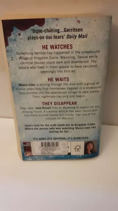 Book : The killing Place , Tess Gerritsen