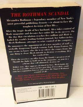 Book :  The Rothman Scandal , Stephen Birmingham