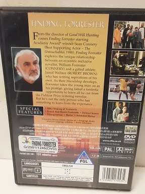 DVD movie :  Finding Forrester   - good condition