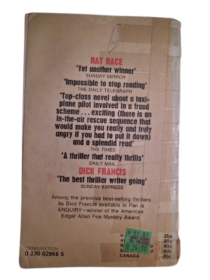 BOOK : The Danger, Dick Francis