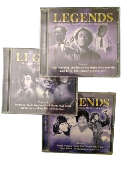 Legends - Volume 8, 9 & 11 - CDs