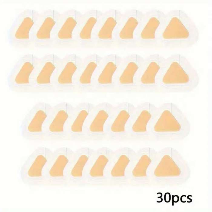 Gel Heel Protector Stickers  Heel Cushion Pads  30 Pack Heel Protectors  Comfort Heel Stickers  Blis