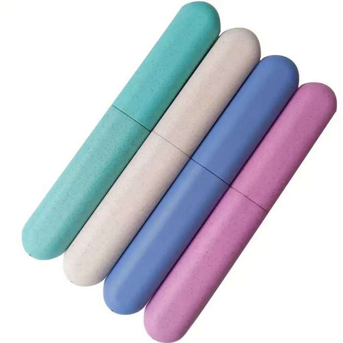 4PCS Travel Toothbrush Case Set-Travel Toothbrush Case Set  Portable Toothbrush Holder  Travel Tooth