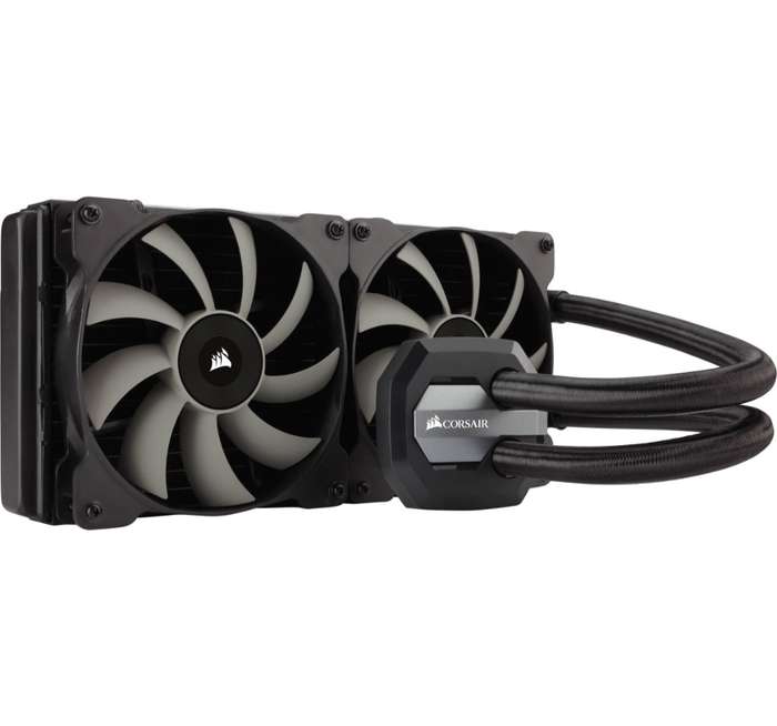 Corsair CW-9060027-WW H115i Hydro Series 280mm Performance Liquid CPU Cooler