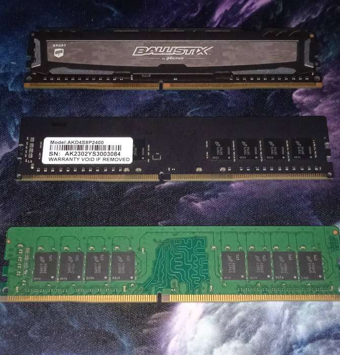 Crucial 24GB DDR4 Desktop Ram (3 x 8GB)