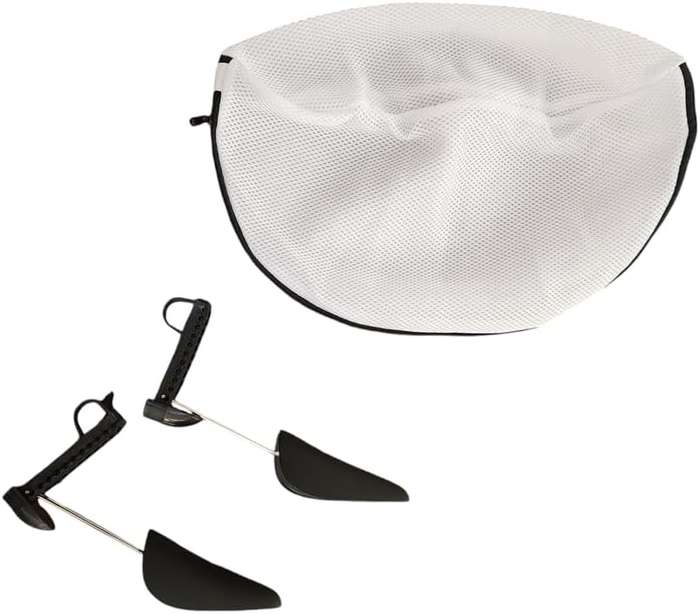 Shoe Washing Bag with Adjustable Shoe Trees