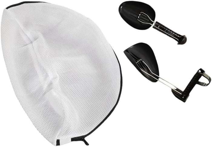 Shoe Washing Bag with Adjustable Shoe Trees