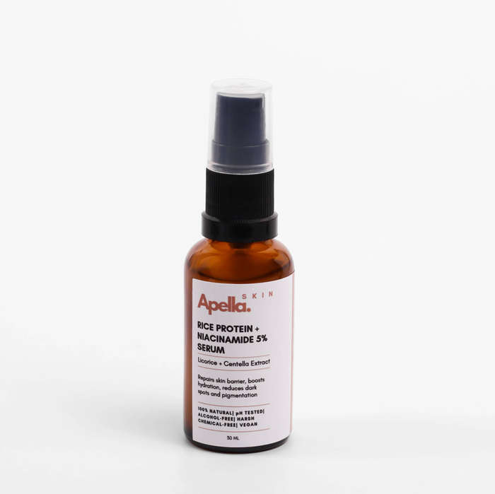 Rice Protein + Niacinamide 5% Serum with Licorice & Centella Extract