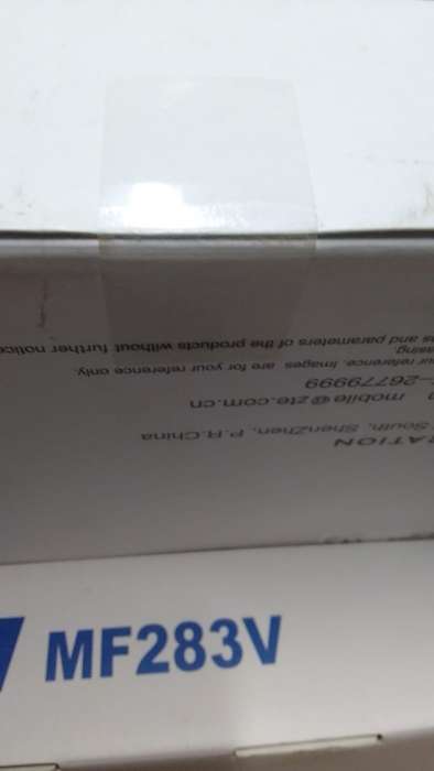 ZTE MF283V LTE (sim card) Router | Open to all Networks