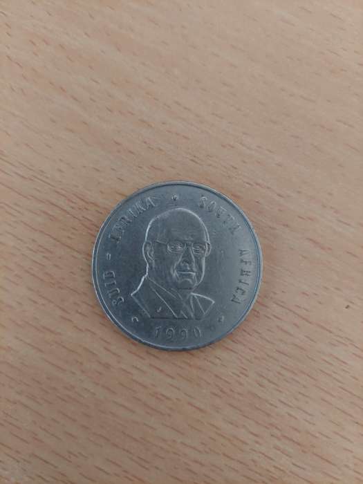 1990 South African One Rand Coin