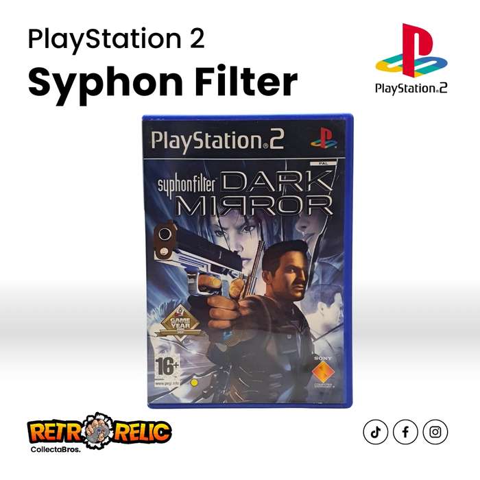 PlayStation Two  Syphon Filter Dark Mirror (PS2) videogame - Pre-Owned