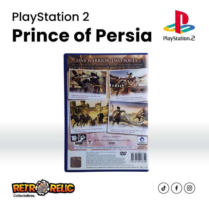 Prince of Persia The Two Thrones PlayStation Two (PS2) videogame
